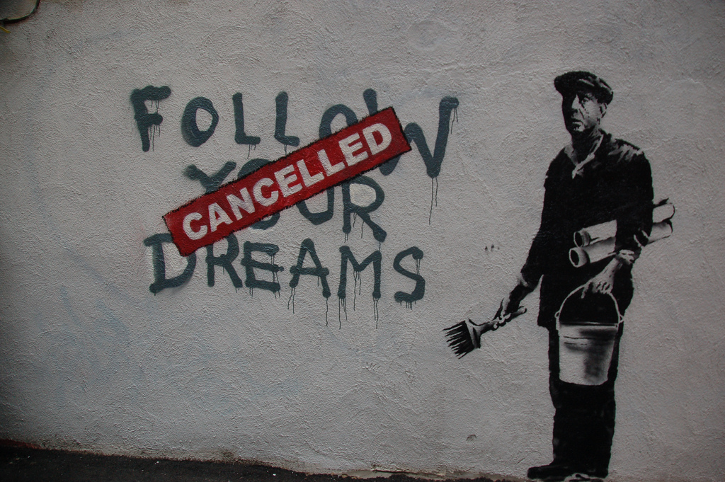 Вдъхновяващи примери за банкси арт и графити (Bansky art)