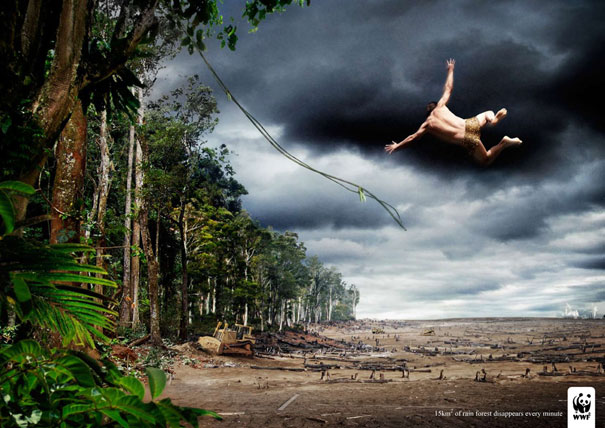 Гениални реклами за спасяването на света от WWF гениални реклами за опазването на света